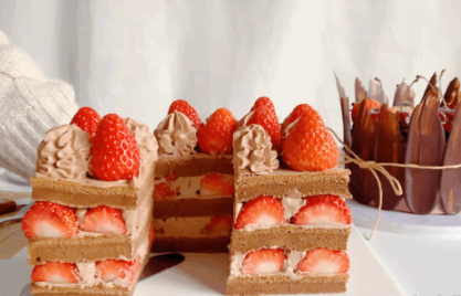 不用考驗抹面技術,烘焙新手輕松做蛋糕,顏值與口感并存